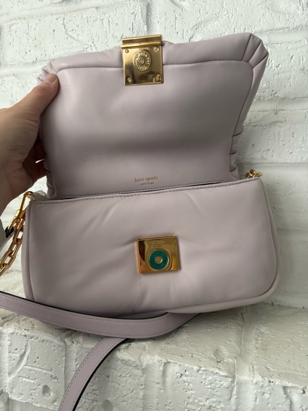 Kate Spade Dakota Puffy Leather Crossbody - Picture 5 of 6